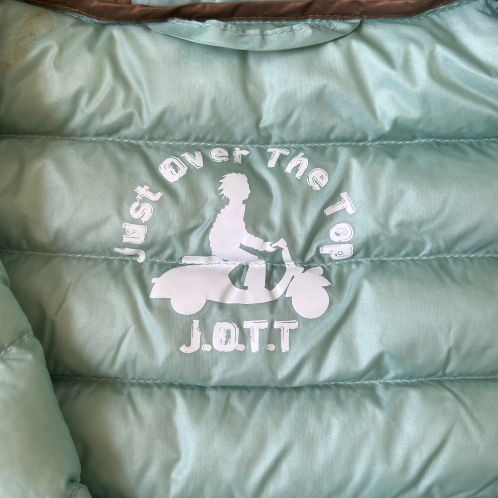 JOTT Kids Hugo Down Jacket Size 10-12 Mint Green - Picture 6 of 10